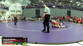 285 lbs Semis & 1st Wrestleback (8 Team) - Miguel Flores, Center Grove vs Lucas Szymborski, Crown Point