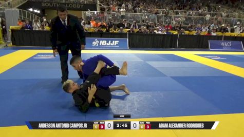 Adam Alexander Rodrigues vs Anderson Antonio Campos Jr 2025 Pan Kids Jiu-Jitsu IBJJF Championship