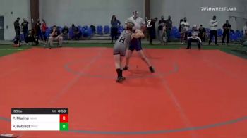 80 lbs 5th Place - Patrick Marino, Howell Predators vs Preston Bobillot, Trwc