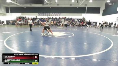 175 lbs Cons. Round 7 - Julio Leija, Trabuco Hills vs Alberto Olague, LB Poly