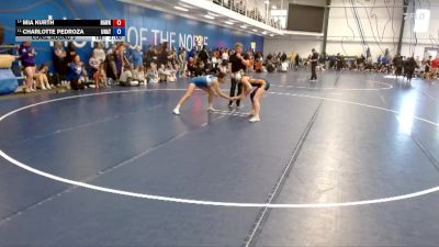 117 lbs Cons. Round 3 - Charlotte Pedroza, Unattached vs Mia Kurth, Hawkeye Community College