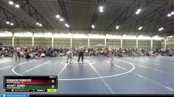 130 lbs Quarterfinals (8 Team) - Konnor Fordyce, Hammer Heads vs Wyatt Jones, Team Renegade