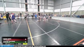 76-78 lbs Round 3 - Hunter Solonar, Mt Spokane WC vs Taven Wing, Steelclaw WC