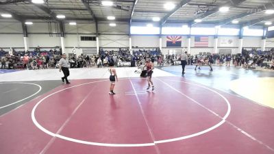 65 lbs Round Of 16 - Noah Armstead, Western Slope Warriors vs Nico Isla, Hyperbolic WC