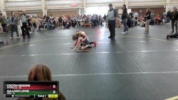 72 lbs Round 1 (6 Team) - Colton Hissong, MI Pitbulls vs Sullivan Layne, Ares