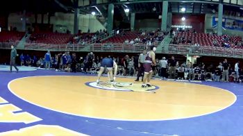 285 lbs Round 1 (16 Team) - Iverson Sanchez, Norfolk vs Garrison Vikander, Manhattan HS