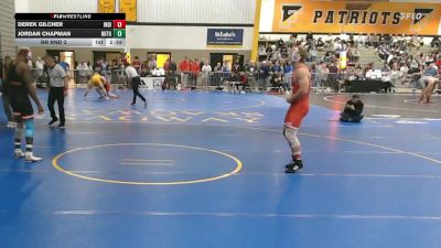 174Black lbs Rr Rnd 2 - Derek Gilcher, Indiana vs Jordan Chapman, Rutgers