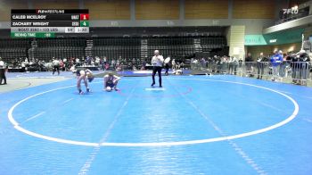 133 lbs Quarterfinal - Zachary Marrero, Western Wyoming vs Cameron Clark, Grand View