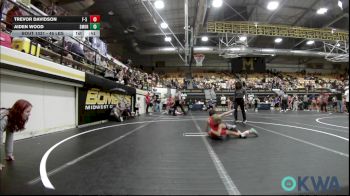 46 lbs Semifinal - Trevor Davidson, F-5 Grappling vs Aiden Wood, Southmoore SaberCats Wrestling