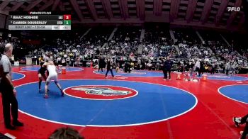 120-5A 3rd Place Match - Camren Douberley, Effingham County vs Isaac Hoshide, Lassiter H.S.