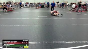 126 lbs Cons. Round 4 - Jake Beaumont, Headhunters vs Christopher Notti, Ascend