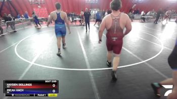 285 lbs Semifinal - Hayden Skillings, MN vs Micah Hach, SD