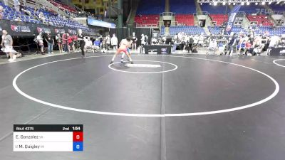 120 lbs Rnd Of 64 - Edwin Gonzalez, VA vs Matthew Quigley, MI