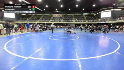 Round Of 32 - Nicholas Sneddon, Mount Laurel Township vs Jake Rivero, Salisbury