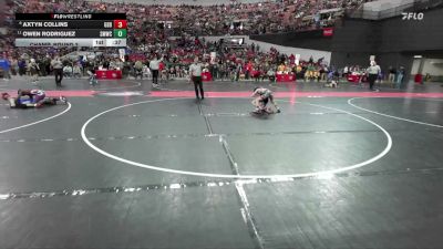 75 lbs Champ. Round 2 - Owen Rodriguez, Smooth Moves Wrestling Club vs Axtyn Collins, GET Blue Demons