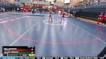 106 lbs Quarterfinal - Keagan Sieracki, Salado vs Will Atkinson, Thompson