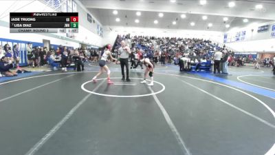 105 lbs Champ. Round 2 - Reina Min, Cypress vs Arata Sakamoto, Santa Monica