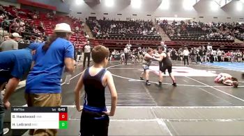 Semifinal - Beau Hazelwood, HURRICANE WRESTLING ACADEMY vs Hunter LeGrand, Berryhill Wrestling Club