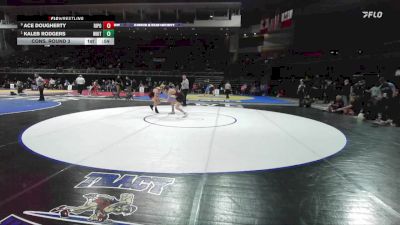 138 lbs Cons. Round 3 - Ace Dougherty, Ripon vs Kaleb Rodgers, Whitney