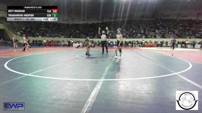 92 lbs Round Of 64 - Jett Ingram, Plainview JH vs Tradarius Hester, Clinton, Ok