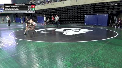 140 lbs Quarterfinal - Danny McElwee, Harrington vs Steven Howard, Waynesboro