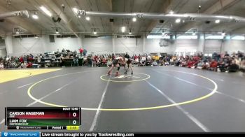 144 lbs Cons. Round 7 - Liam Fox, Cheyenne East vs Carson Hageman, Erie