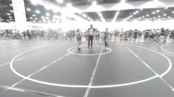 94 lbs Rr Rnd 3 - Aralise Borrego, Dominate WC vs Kendall Calderon, Carlsbad Combat WC