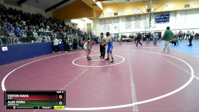 190 lbs Round 5 - Alex Mora, Bagdad HS vs Vinton Naha, Hopi