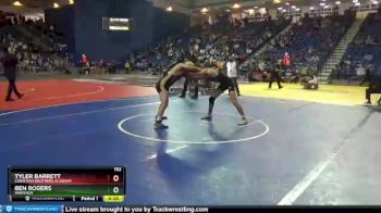 152 lbs Cons. Round 6 - Ben Rogers, Wantagh vs Tyler Barrett, Christian Brothers Academy