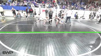 82 lbs Rr Rnd 1 - Tatum Howell, Mannford Pirate Youth Wrestling vs Azalea Pennington, Henryetta Knights Wrestling Club