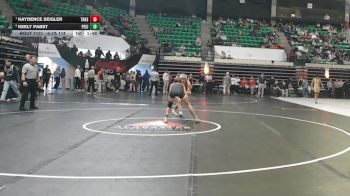 6-7A 114 Semifinal - Kaydence Seigler, Thompson HS vs Keely Pabst, Pell City