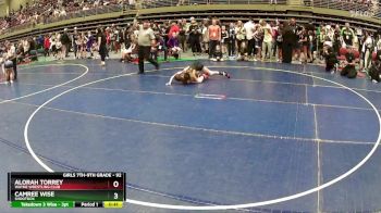 92 lbs Round 5 - Camree Wise, Shootbox vs Alorah Torrey, Wayne Wrestling Club