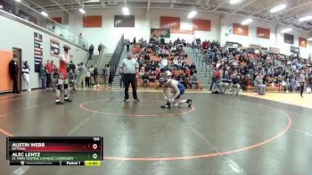 150 lbs Champ. Round 1 - Austin Webb, Rittman vs Alec Lentz, St. Mary Central Catholic (Sandusky)