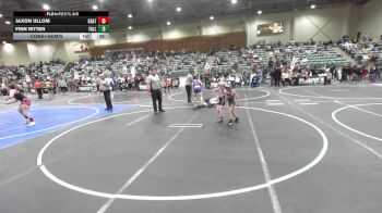 53 lbs Consolation - Jaxon Ullom, Crater Mat Club vs Finn Ritter, Fallon Outlaws WC