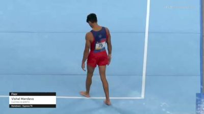Vishal Mandava - Floor, Cypress Academy - 2021 US Championships