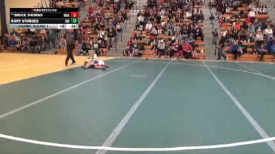 70 lbs Champ. Round 1 - Bruce Thomas, Moen Wrestling Academy vs Rory Sturges, Immortal Athletics WC
