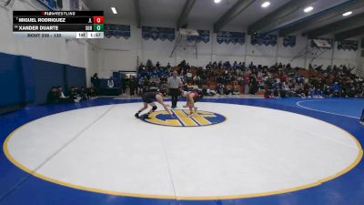 130 lbs Champ. Round 1 - Miguel Rodriguez, James Logan vs Xander Duarte, Sobrato