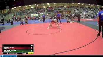 172 lbs Semis & 1st Wrestleback (8 Team) - Patrick Negra, Newberg vs Soren Dyal, Sandy