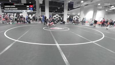 U15 FS - 38 lbs Cons. Round 2 - Aaron Lopez, Red Wave Wrestling vs Caleb OConnor, Aniciete Training Club