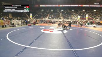 4A-175 lbs Champ. Round 1 - Bobby Mathews, Cheyenne East vs Ryan Petzold, Sheridan