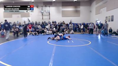 144 lbs Cons. Semis - Landon Conover, Sublime Wrestling Academy vs Decker Gillmore, Team Real Life Wrestling