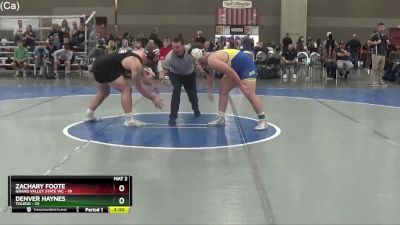 235 lbs Round 2 (4 Team) - Denver Haynes, Toledo vs Zachary Foote, Grand Valley State WC