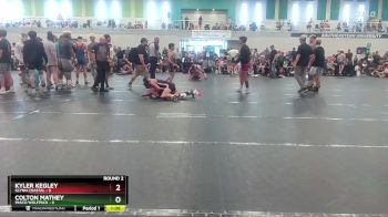 106 lbs Round 2 (4 Team) - Colton Mathey, Pasco Wolfpack vs Kyler Kegley, Glynn Coastal