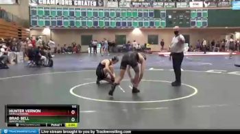 132 lbs Champ. Round 1 - Hunter Vernon, Faith Lutheran vs Brad Bell, Bonita Vista