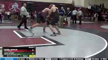 220 lbs Round 3 - Daniel Sokolik, Fort Madison vs Zach Utley, New Hampton/Turkey Valley