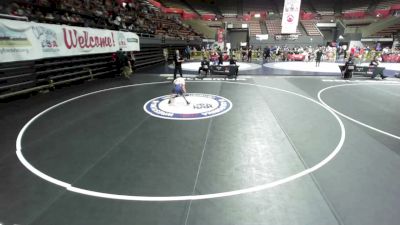 56 lbs Cons. Sub-semis - Declan Espinosa, Rough House Wrestling vs Lincoln Whittenburg, Ceres Pups Wrestling Club