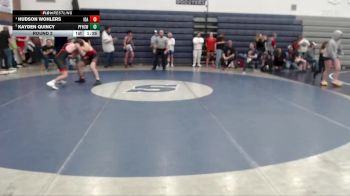 150 lbs Round 2 - Hudson Wohlers, Idaho vs Kayden Quincy, Post Falls High School Wrestling