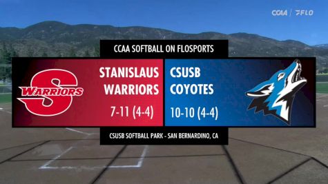 Replay: Stanislaus State vs CSUSB - DH | Mar 8 @ 12 PM