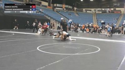 131 lbs Cons. Semi - Taimane Benemerito, Doane vs Danica Dautel, Friends University