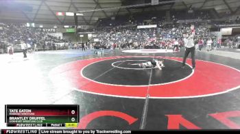 59 lbs Semifinal - Brantley Druffel, Lionheart Wrestling Club vs Tate Eaton, Maddogs Wrestling